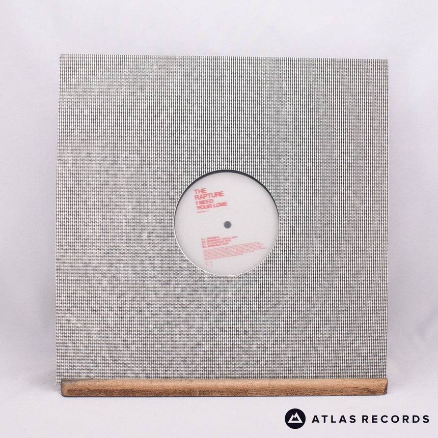 The Rapture - I Need Your Love - Die-Cut Sleeve 12" Vinyl Record - EX/EX