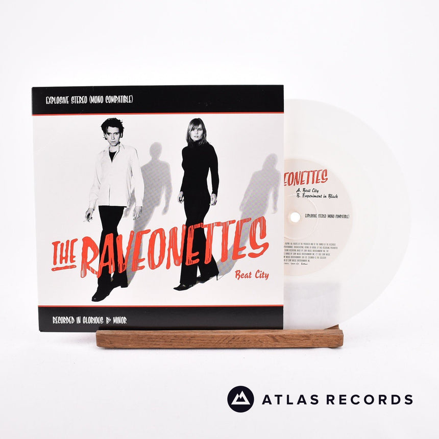 The Raveonettes Beat City 7" Vinyl Record - Front Cover & Record