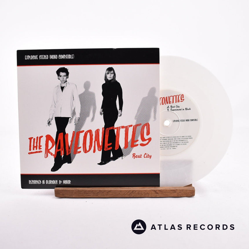 The Raveonettes Beat City 7" Vinyl Record - Front Cover & Record
