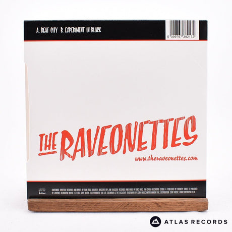 The Raveonettes - Beat City - White Marbled 7" Vinyl Record - EX/NM