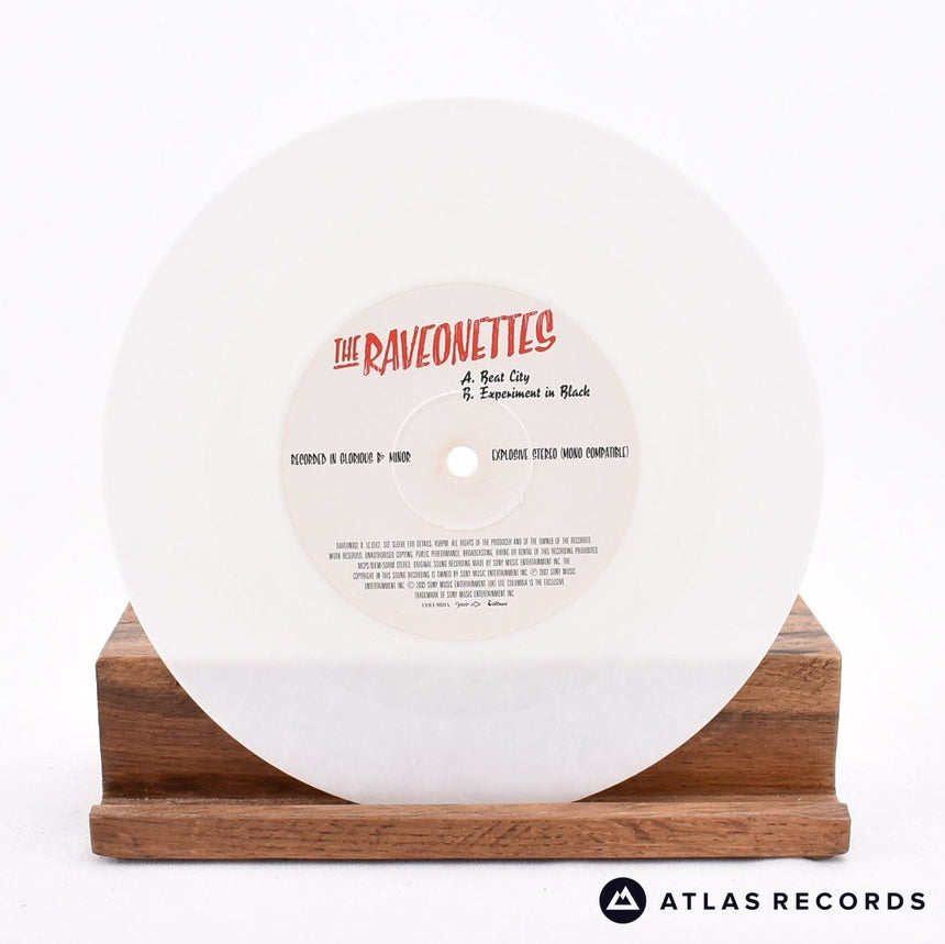The Raveonettes - Beat City - White Marbled 7" Vinyl Record - EX/NM