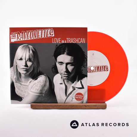 The Raveonettes Love In A Trashcan 7" Vinyl Record - Front Cover & Record
