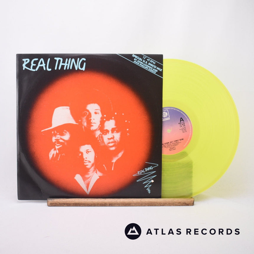 The Real Thing Boogie Down 12" Vinyl Record - Front Cover & Record