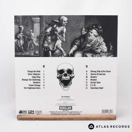 The Reapers - Rip It Up - White Insert Limited Edition LP Vinyl Record - NM/NM