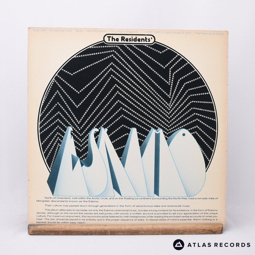 The Residents - Eskimo - Second Press Gatefold 6-A 6 B LP Vinyl Record - VG+/EX
