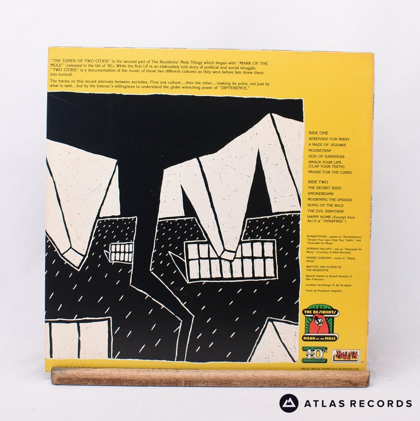 The Residents - The Tunes Of Two Cities - LP Vinyl Record - VG+/VG+