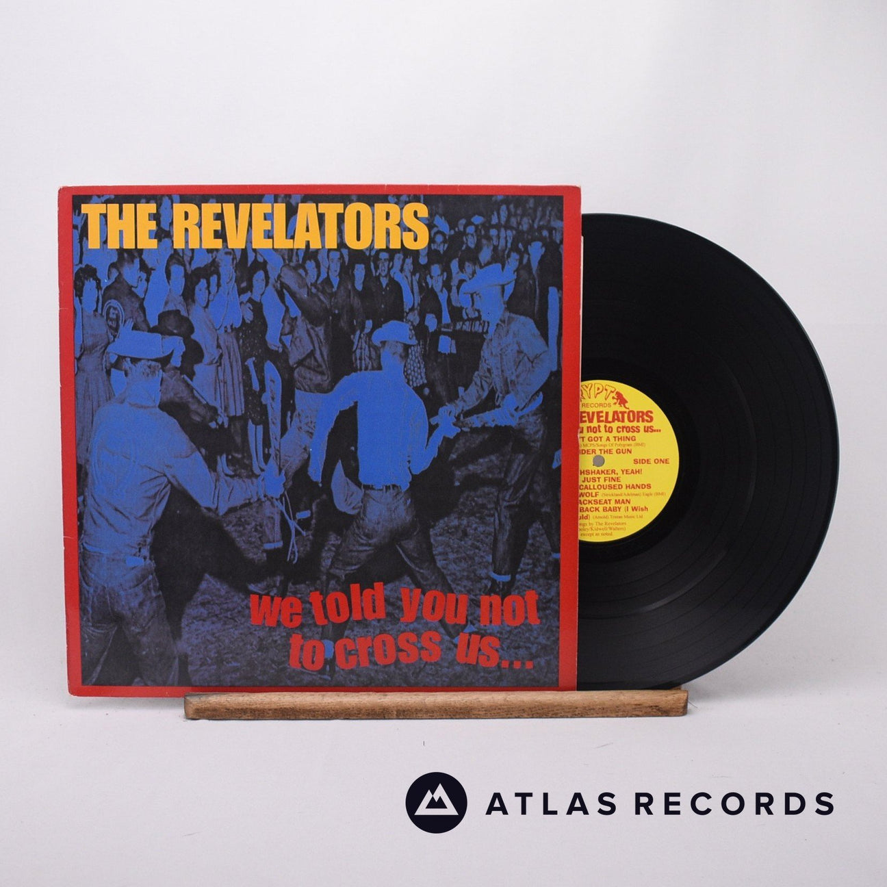 The Revelators We Told You Not To Cross Us... LP Vinyl Record - Front Cover & Record