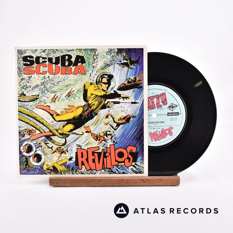 The Revillos Scuba Scuba 7" Vinyl Record - Front Cover & Record