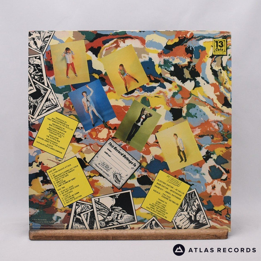 The Rezillos - Can't Stand The Rezillos - A-1 B-1 LP Vinyl Record - EX/EX