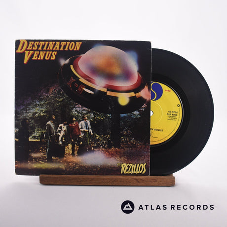 The Rezillos Destination Venus 7" Vinyl Record - Front Cover & Record