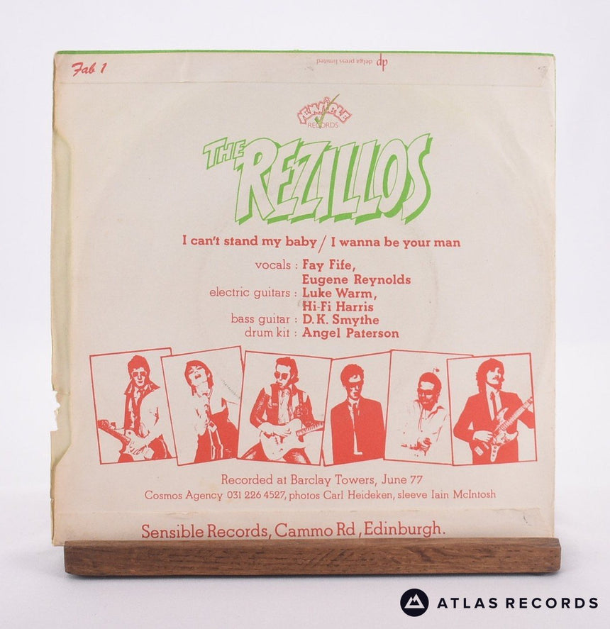 The Rezillos - I Can't Stand My Baby - 7" Vinyl Record - VG/VG+