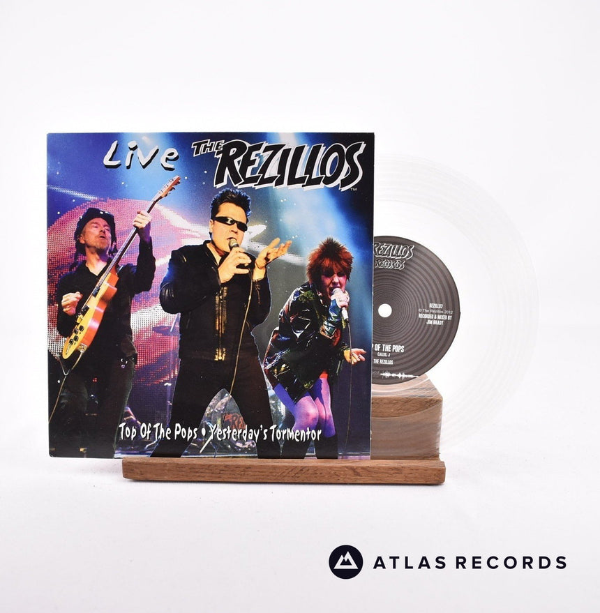 The Rezillos Live 7" Vinyl Record - Front Cover & Record