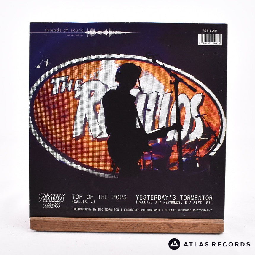 The Rezillos - Live - Clear 7" Vinyl Record - NM/EX