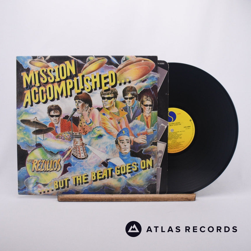 The Rezillos Mission Accomplished... But The Beat Goes On LP Vinyl Record - Front Cover & Record