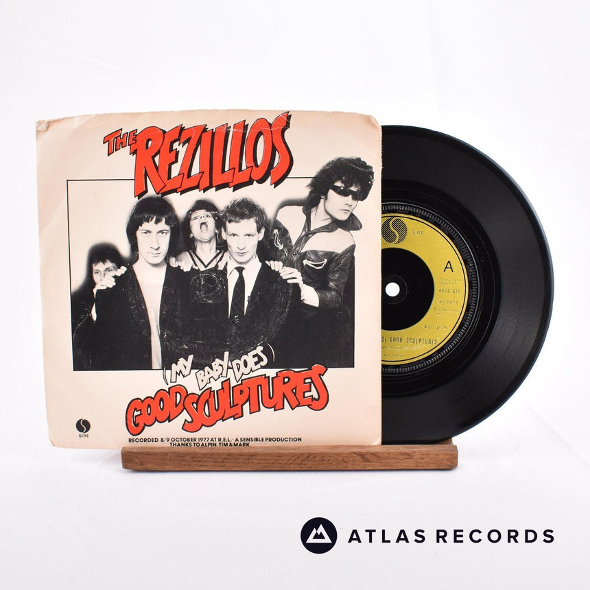 The Rezillos (My Baby Does) Good Sculptures 7" Vinyl Record - Front Cover & Record