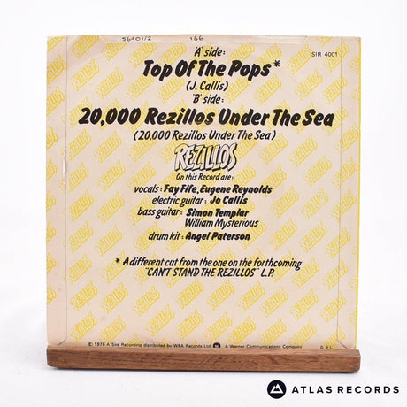 The Rezillos - Top Of The Pops - 7" Vinyl Record - VG/EX
