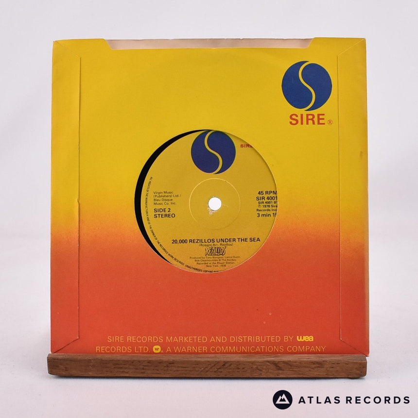 The Rezillos - Top Of The Pops - 7" Vinyl Record - EX/VG+