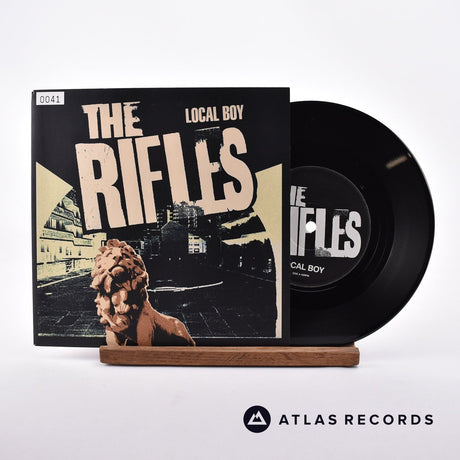The Rifles Local Boy 7" Vinyl Record - Front Cover & Record