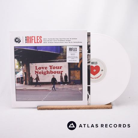 The Rifles Love Your Neighbour LP Vinyl Record - Front Cover & Record