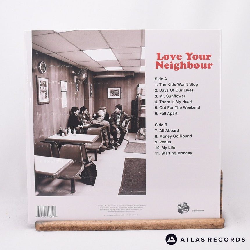 The Rifles - Love Your Neighbour - White Limited Edition LP Vinyl Record - NM/NM