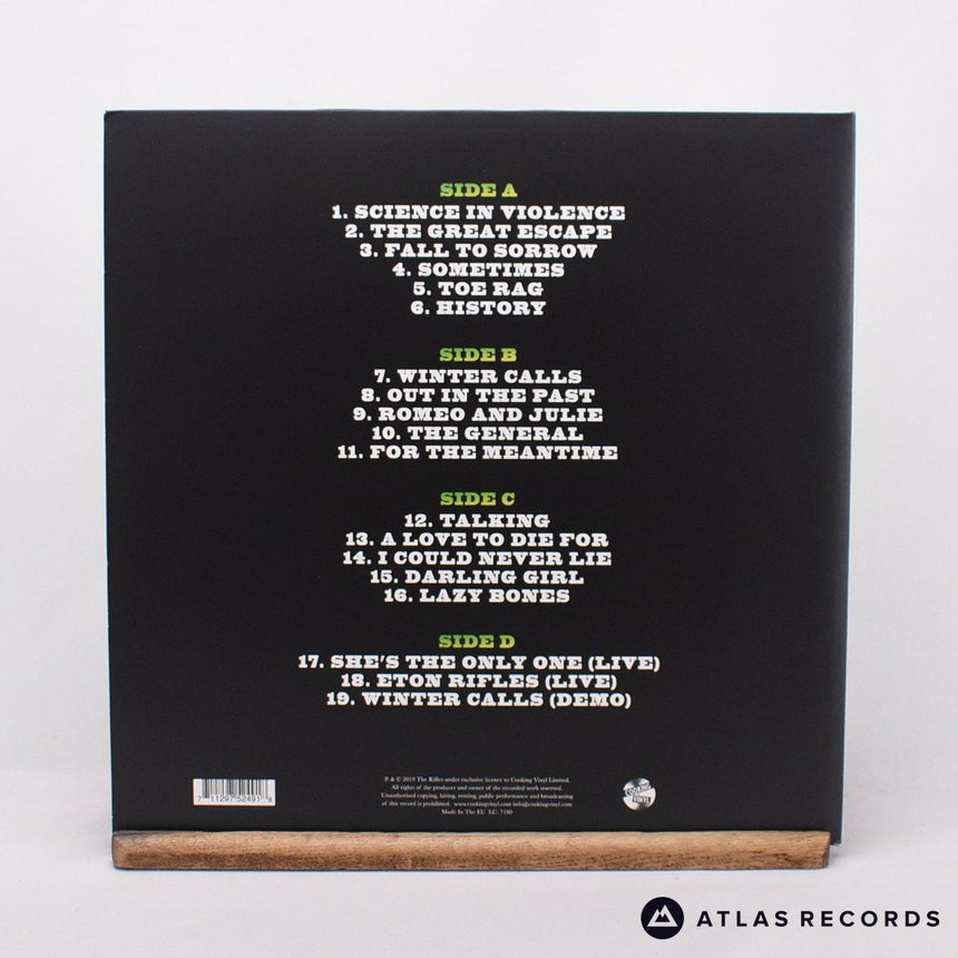 The Rifles - The Great Escape - Neon Green A B C D LP Vinyl Record - NM/NM
