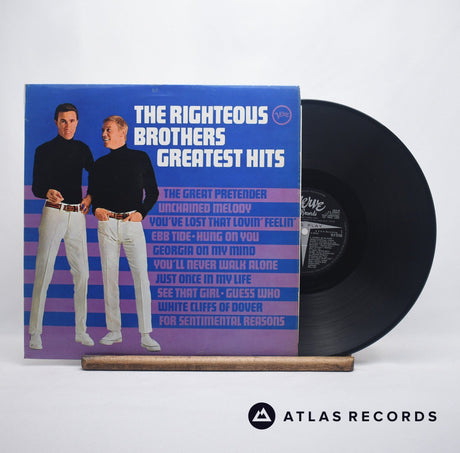 The Righteous Brothers The Righteous Brothers Greatest Hits LP Vinyl Record - Front Cover & Record