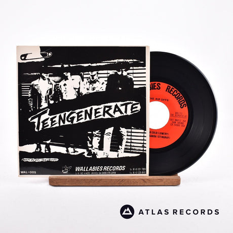 The Rip Offs Full Service 7" Vinyl Record - Front Cover & Record