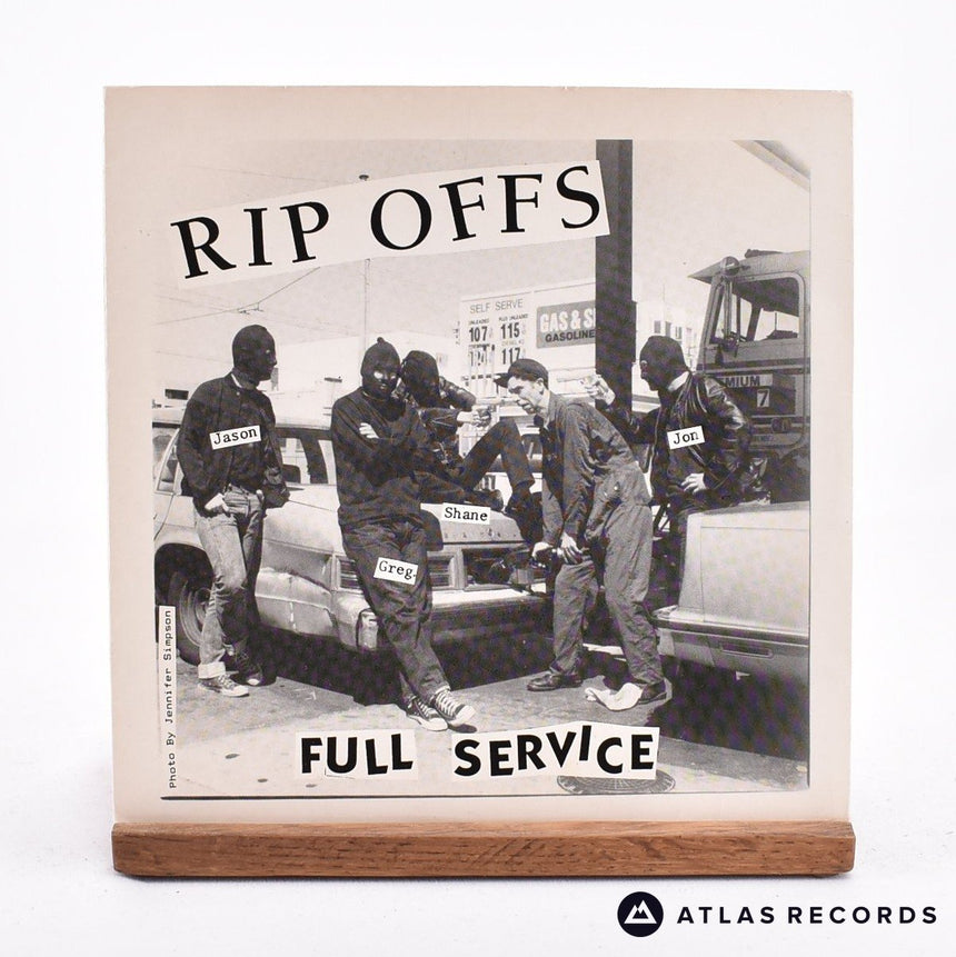 The Rip Offs - Full Service - Japan 7" Vinyl Record - EX/EX