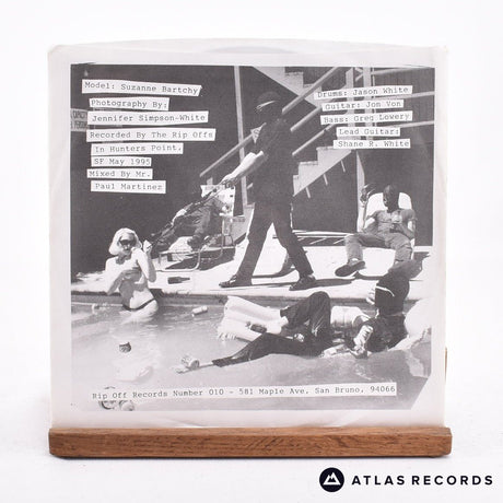 The Rip Offs - Go Away - Single-Sided Us 7" Vinyl Record - VG+/VG+