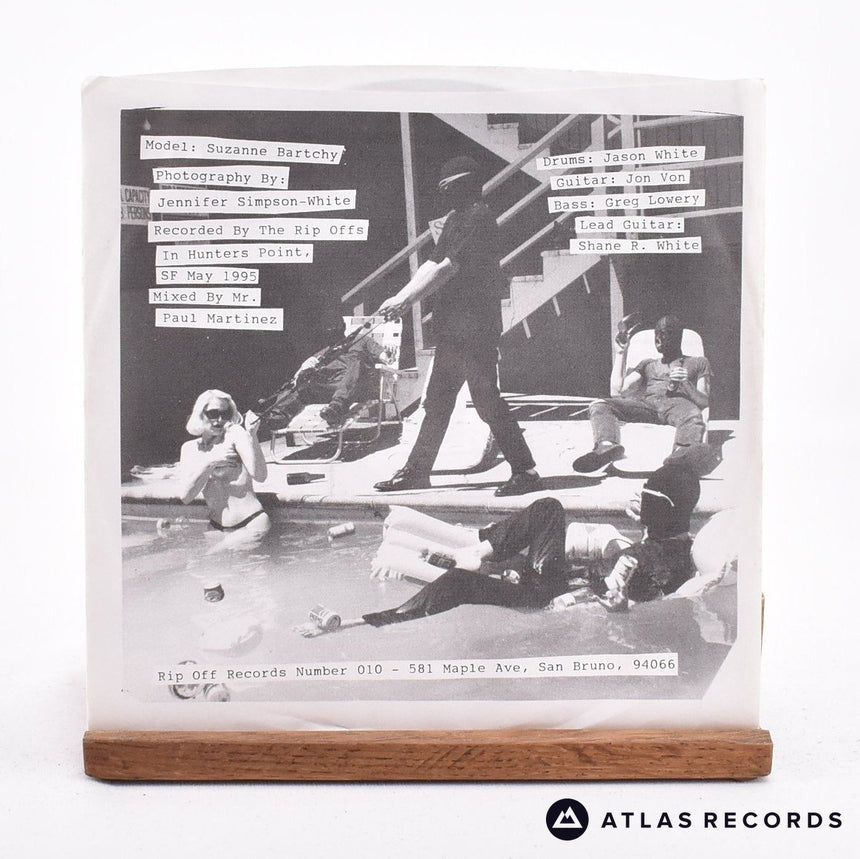 The Rip Offs - Go Away - Single-Sided Us 7" Vinyl Record - VG+/VG+