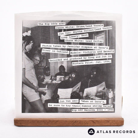 The Rip Offs - Make Up Your Mind - 7" Vinyl Record - VG+/EX