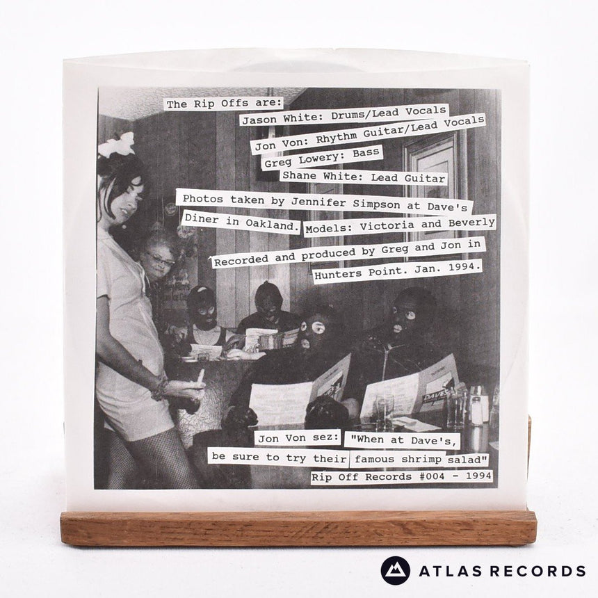 The Rip Offs - Make Up Your Mind - 7" Vinyl Record - VG+/EX