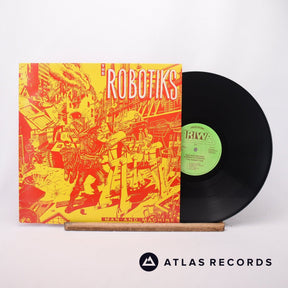 The Robotiks Man And Machine Dubbing In Harmony LP Vinyl Record - Front Cover & Record
