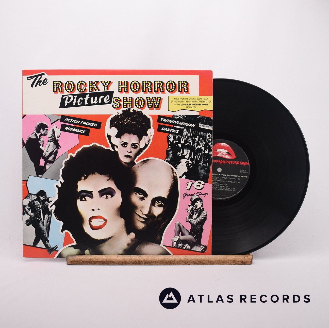 "The Rocky Horror Picture Show" Original Cast The Rocky Horror Picture Show LP Vinyl Record - Front Cover & Record