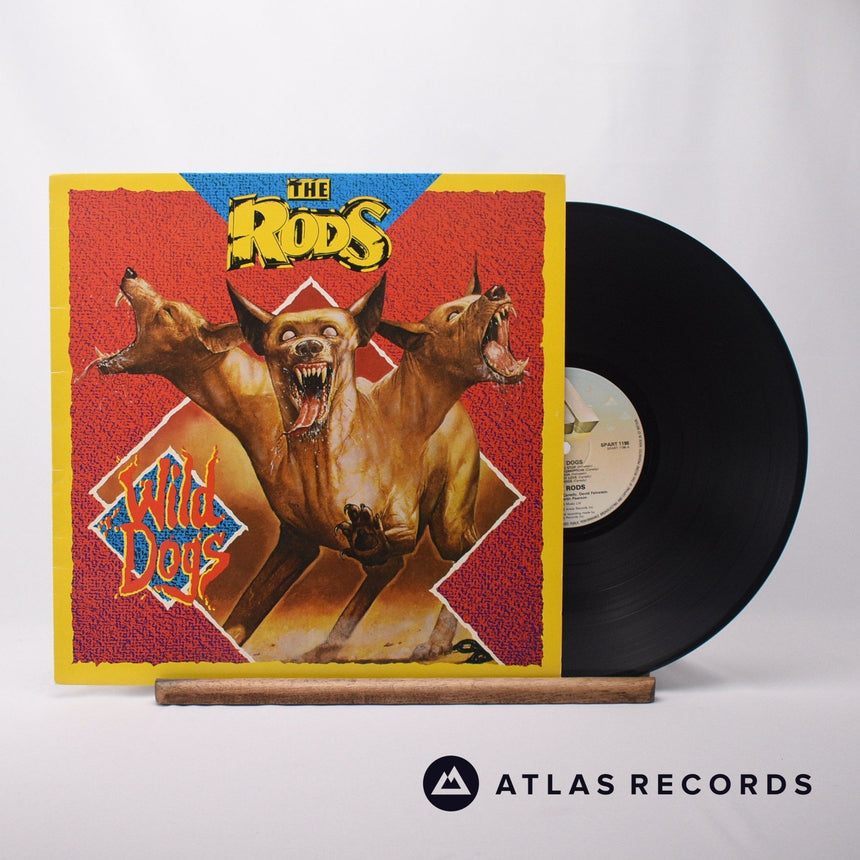 The Rods Wild Dogs LP Vinyl Record - Front Cover & Record