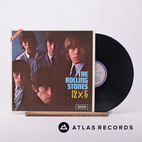 The Rolling Stones 12 X 5 LP Vinyl Record - Front Cover & Record