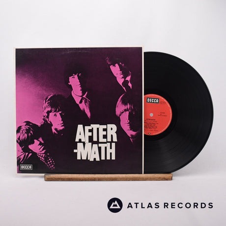 The Rolling Stones After-Math LP Vinyl Record - Front Cover & Record