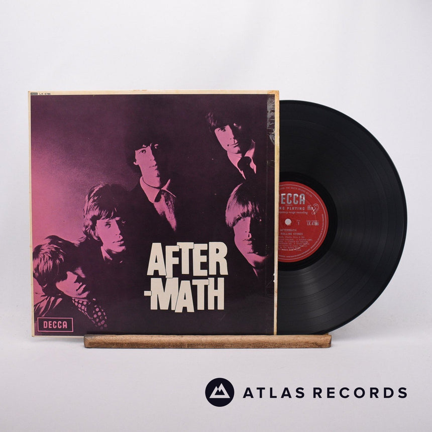 The Rolling Stones Aftermath LP Vinyl Record - Front Cover & Record
