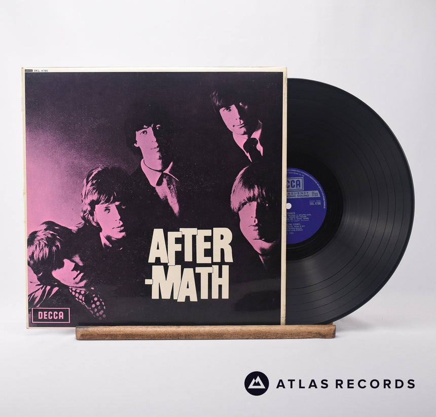 The Rolling Stones Aftermath LP Vinyl Record - Front Cover & Record