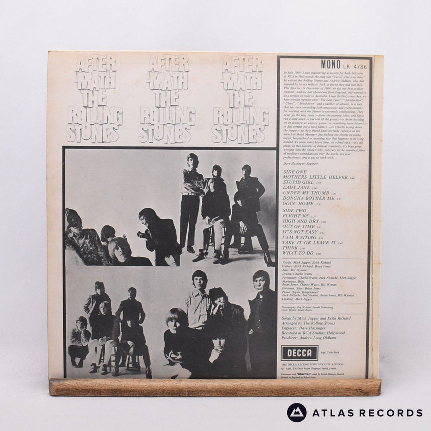 The Rolling Stones - Aftermath - Mono 6B 3A LP Vinyl Record - VG/VG+