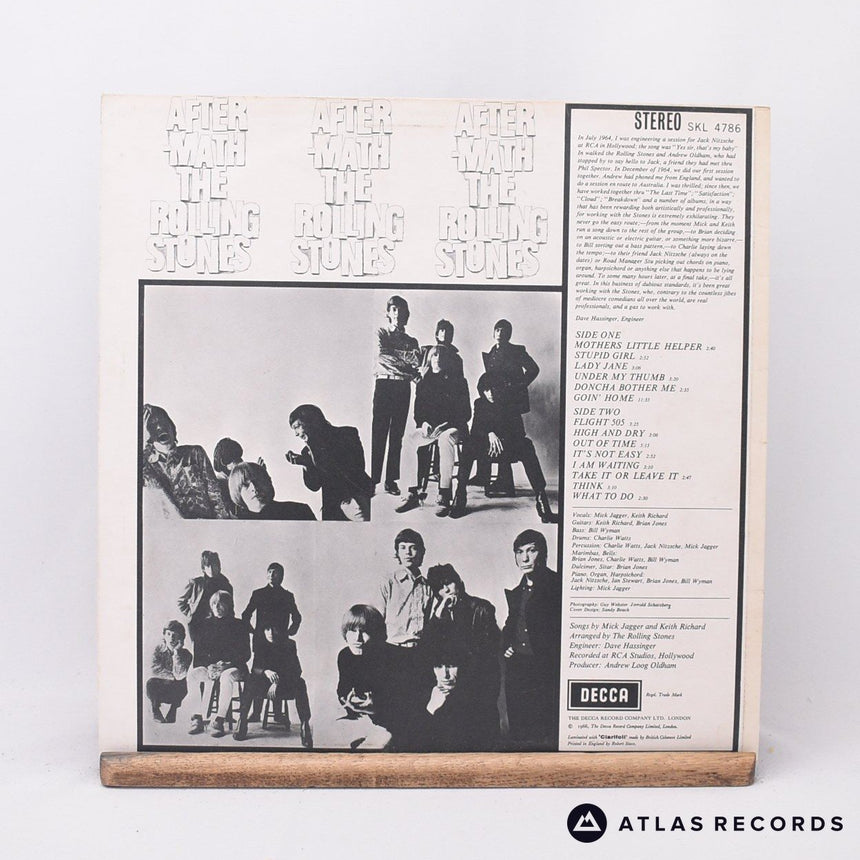 The Rolling Stones - Aftermath - Repress Stereo 1W 5W LP Vinyl Record - VG+/VG+