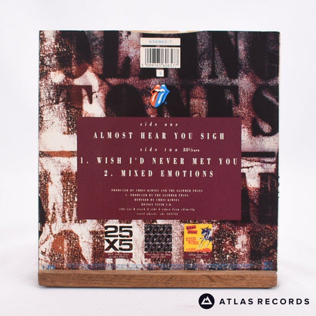 The Rolling Stones - Almost Hear You Sigh - 7" Vinyl Record - EX/EX