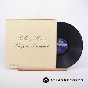 The Rolling Stones Beggars Banquet LP Vinyl Record - Front Cover & Record