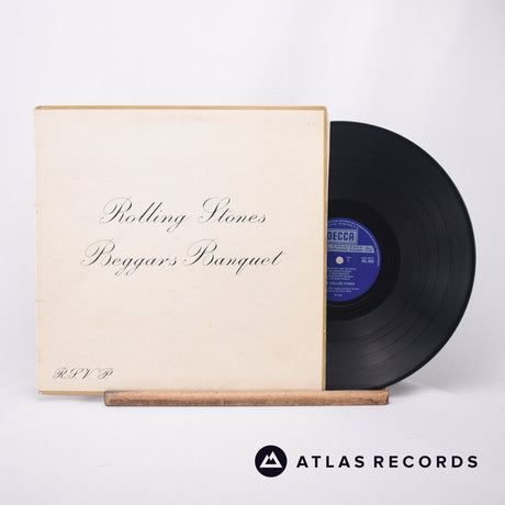 The Rolling Stones Beggars Banquet LP Vinyl Record - Front Cover & Record