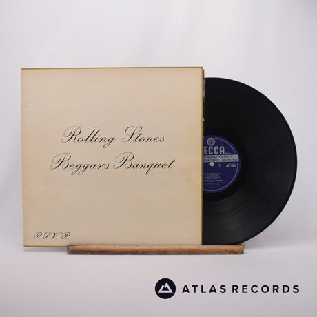 The Rolling Stones Beggars Banquet LP Vinyl Record - Front Cover & Record