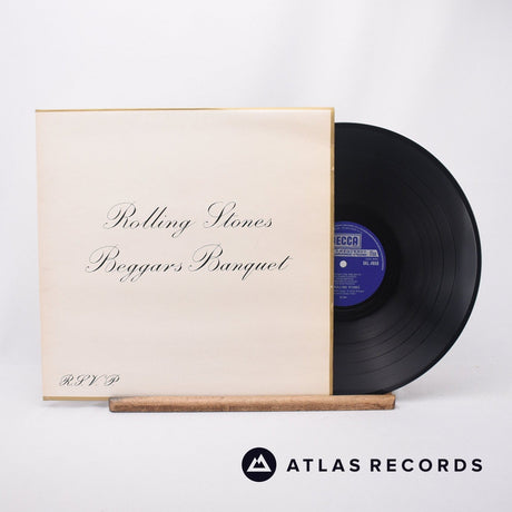 The Rolling Stones Beggars Banquet LP Vinyl Record - Front Cover & Record