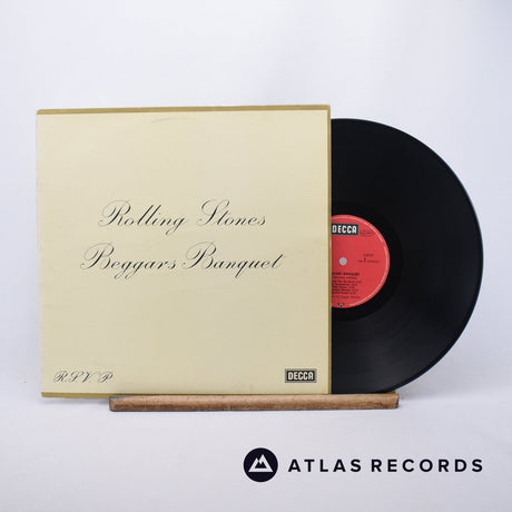 The Rolling Stones Beggars Banquet LP Vinyl Record - Front Cover & Record