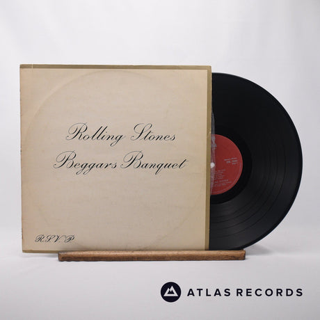 The Rolling Stones Beggars Banquet LP Vinyl Record - Front Cover & Record