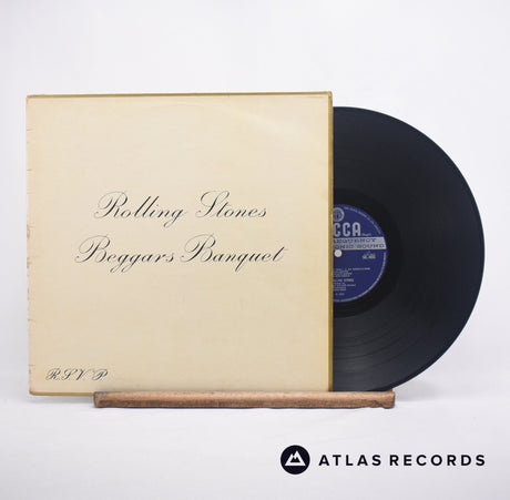 The Rolling Stones Beggars Banquet LP Vinyl Record - Front Cover & Record