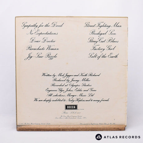 The Rolling Stones - Beggars Banquet - 4K 1K LP Vinyl Record - VG+/VG+